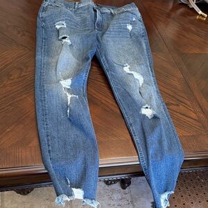 Express ankle high rise skinny 14